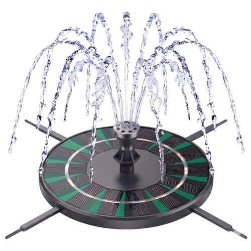 1.4W Solar Bird Bath Fountain Pump with Adjustable Brackets