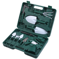 10-Piece Gardening Hand Tool Set with Organizer Case for Yard Tasks