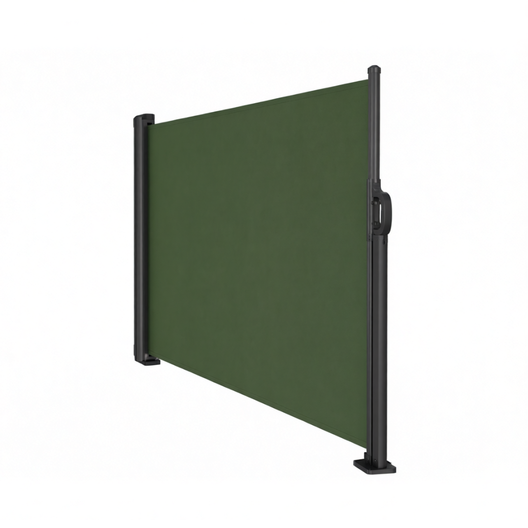 138 Inches Retractable Side Awning Privacy Screen 71 Inches High