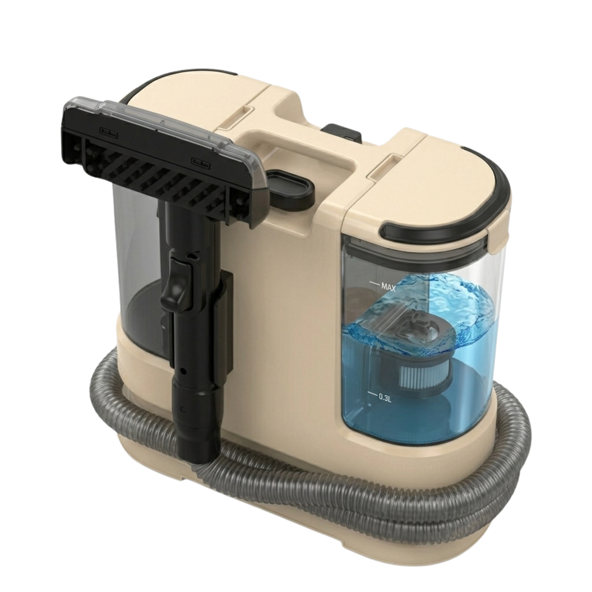 21Kpa Portable Upholstery Cleaner with Dual Water Tank System