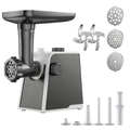 3200W Electric Meat Grinder with Plates, Sausage Tubes, and Kubbe Kit