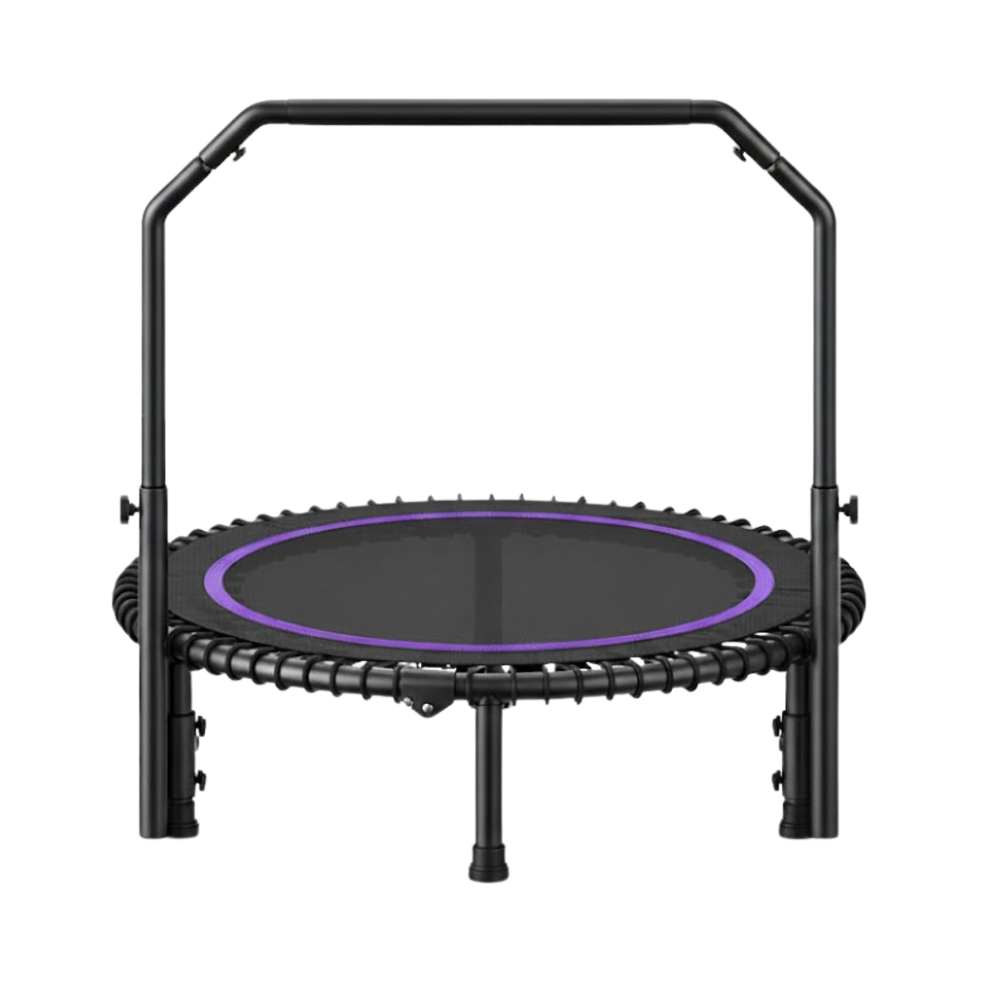 40" Mini Rebounder Trampoline with Adjustable Bar and Bungees