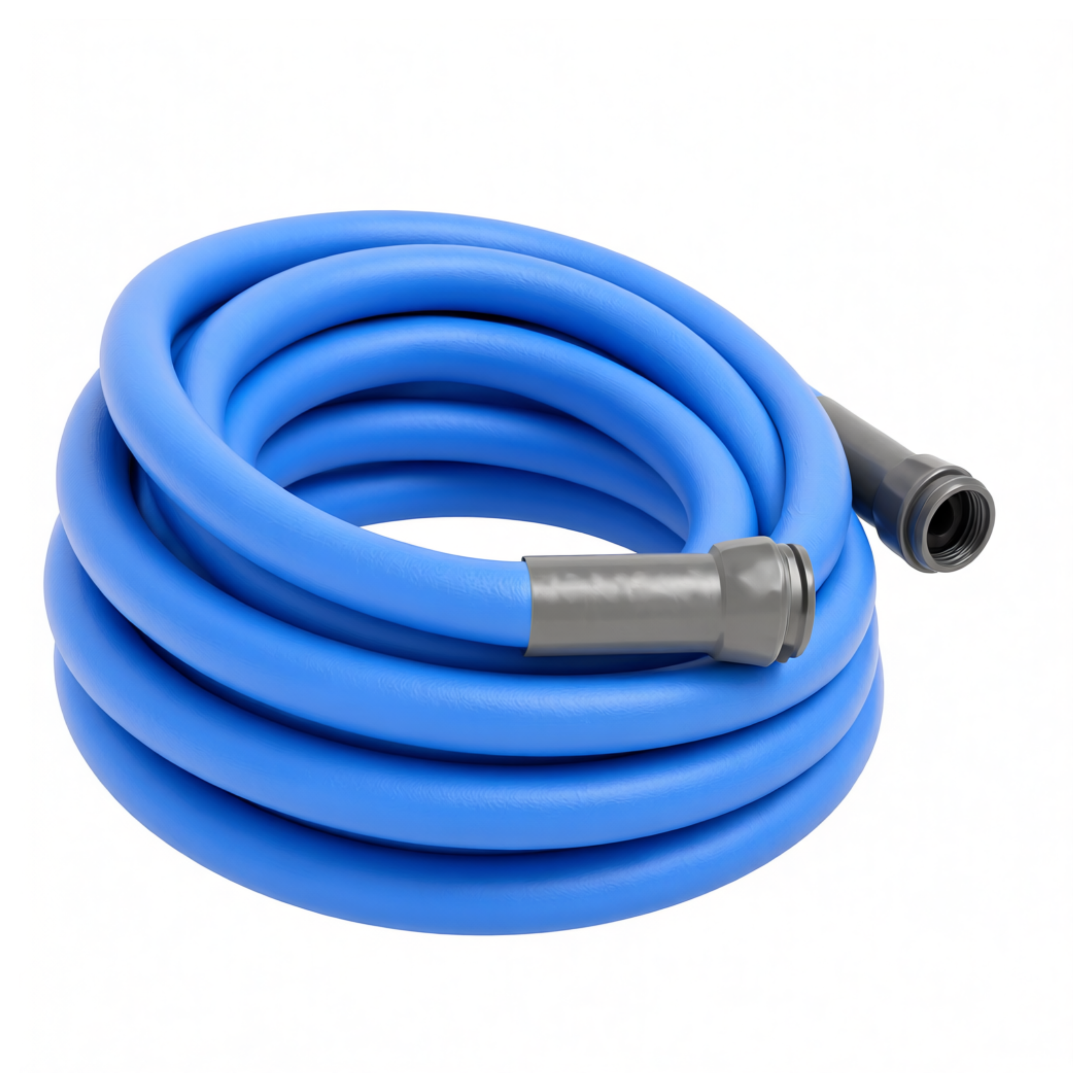 50 ft Hybrid Polymer Water Hose with Aluminum Fittings 150 PSI