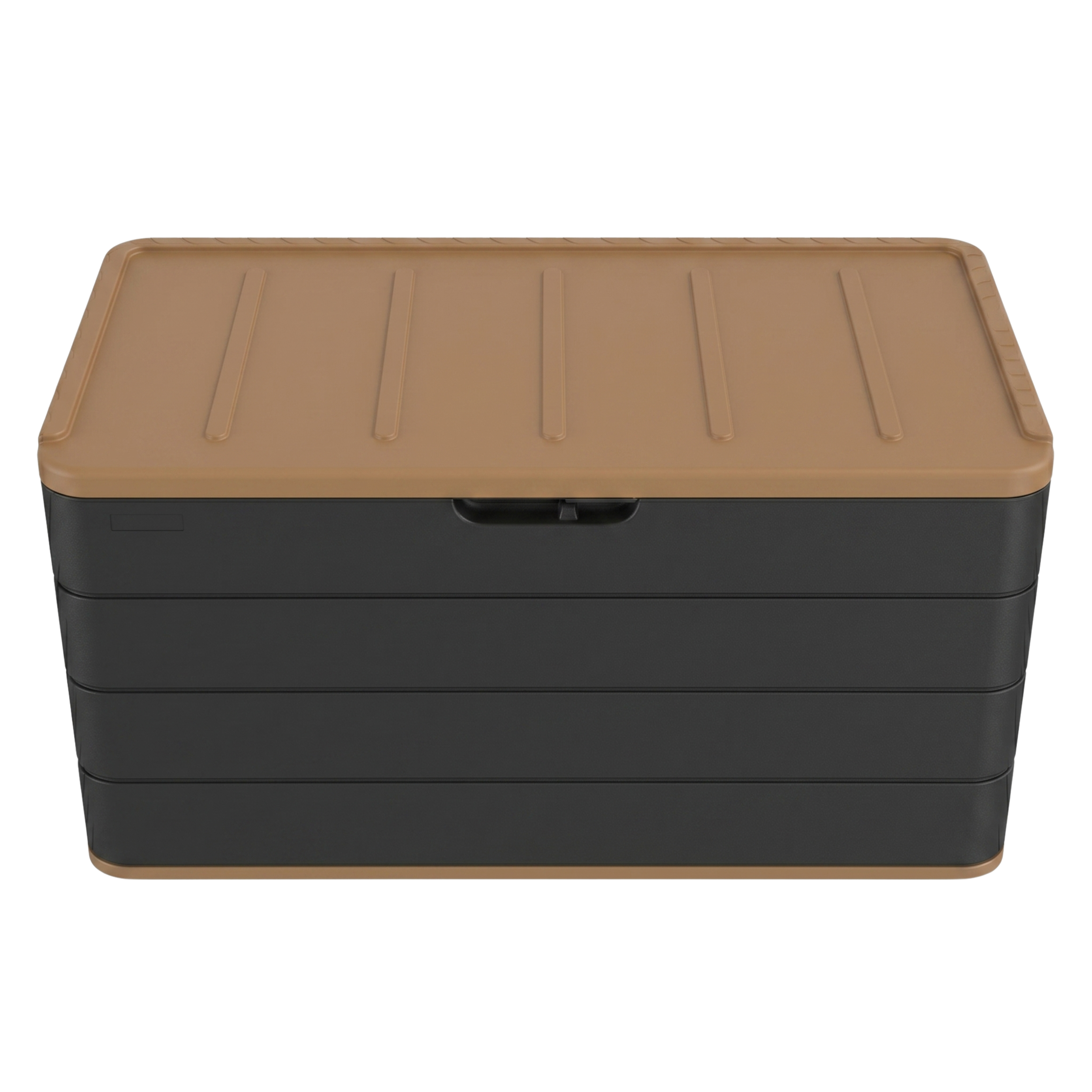 568 L Yard Storage Bin Resin Box with Lid for Equipment Organization