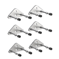 6 Pack Aluminum Skateboard Wall Mount Hangers for Deck Display
