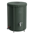 65 Gallon Collapsible Rain Barrel for Garden Water Collection