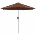 7.5 ft Patio Market Umbrella with Tilt Crank and 8-Rib Frame
