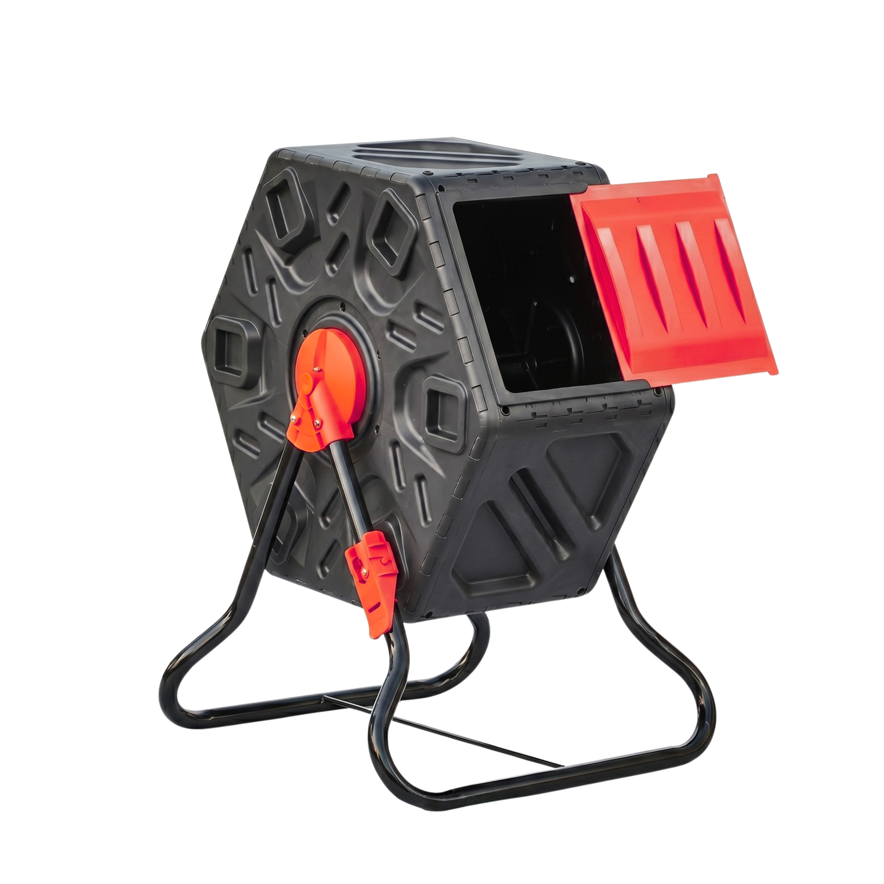 75 L Home Compost Tumbler with Rotating Single Chamber System