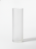 Vases Frosted Glass Flower Base