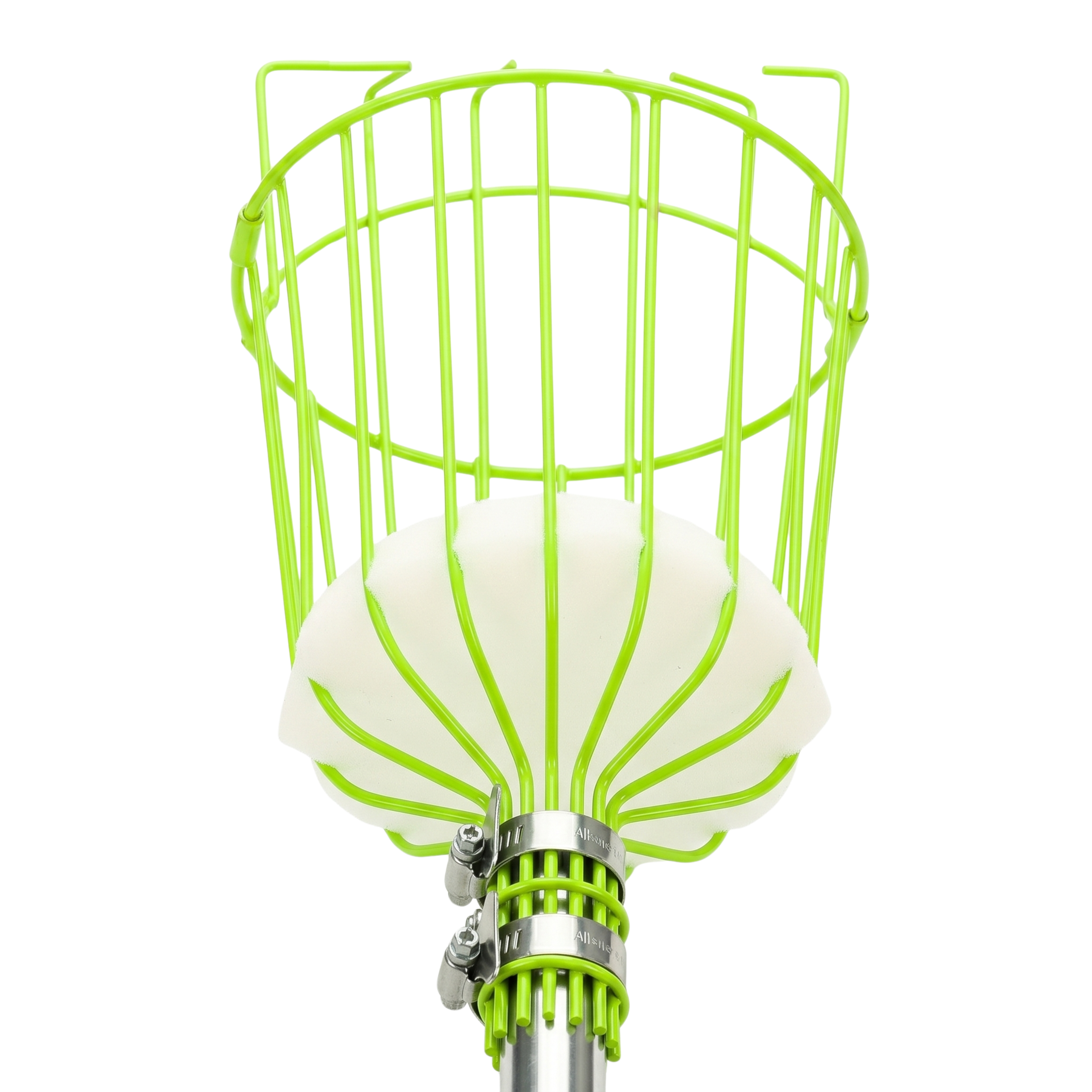 Adjustable Stainless Steel Fruit Picker Pole with Basket Claw