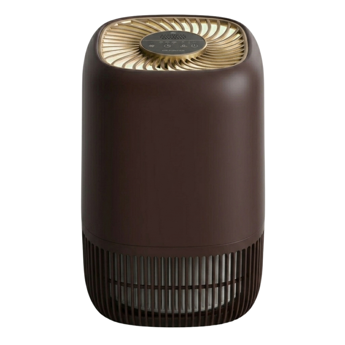 Compact HEPA Air Purifier with 360° Intake and Timer Control