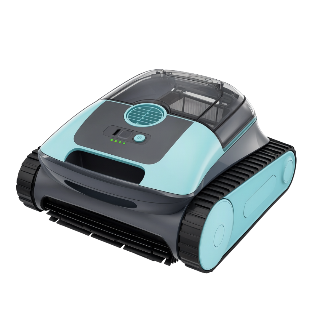 Cordless Robotic Pool Cleaner for Inground Pools Up to 2150 Sq Ft