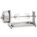 Cordless Wind-Up Rotisserie Kit for Grills Smokers and Ovens