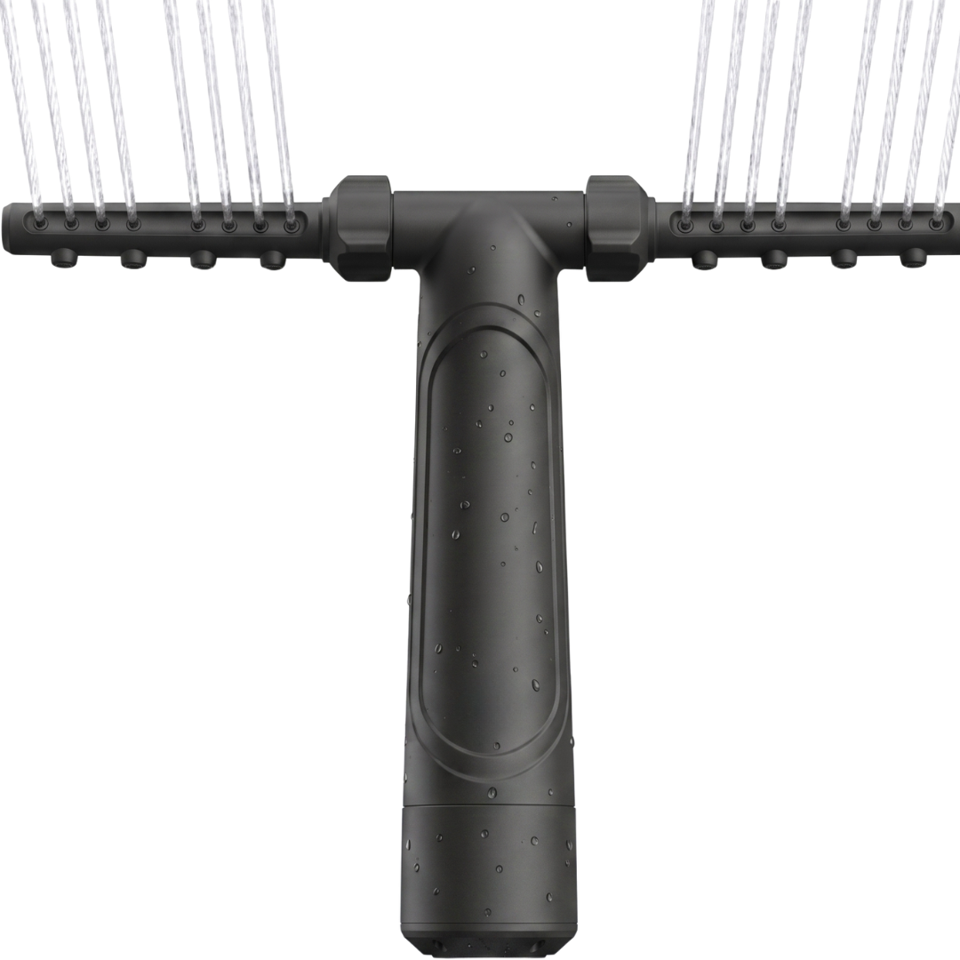 Dual Spray Pool Fountain with Adjustable 360° PVC Spray Tubes