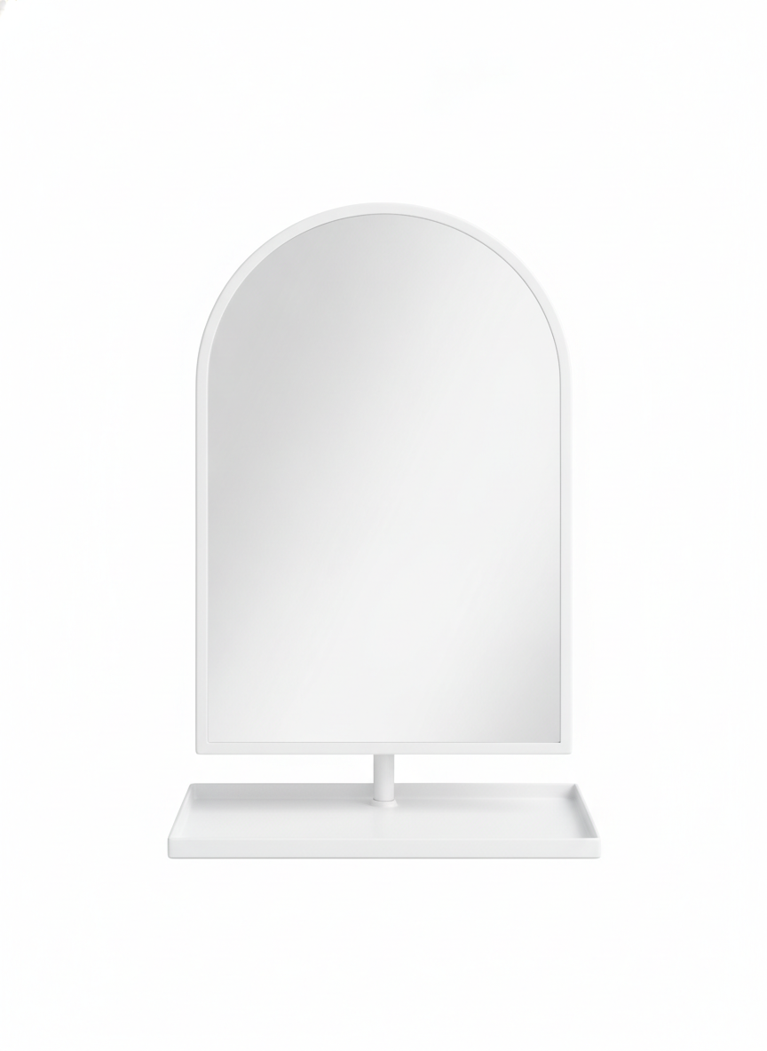 Mirrors Arched Metal Vanity Mirror