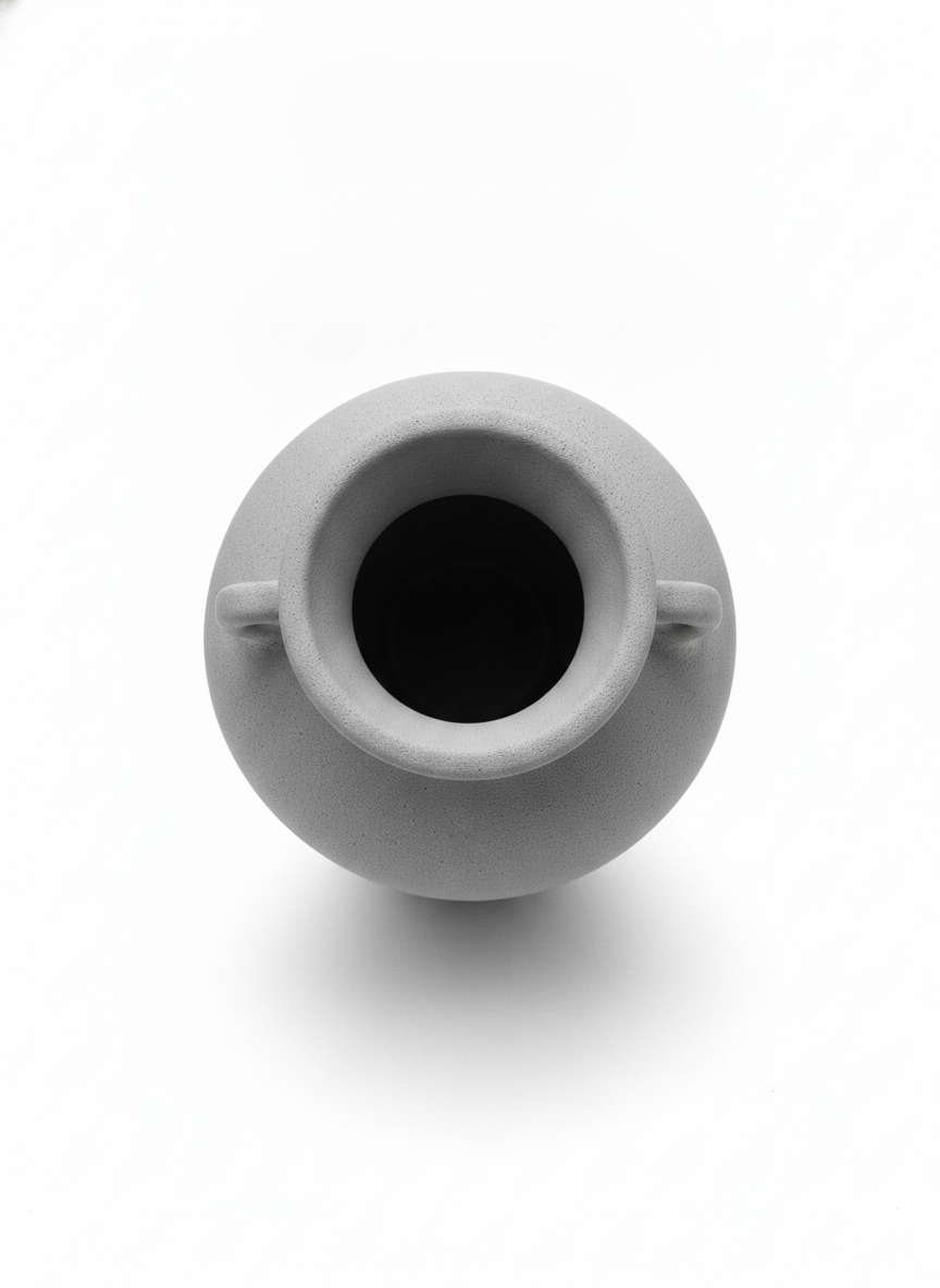 Vases Minimalist Clay Urn Accent