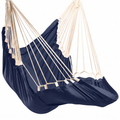 Hammock Swing Chair with Extended Leg Section, 440 lb Load Capacity