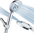 Handheld Shower Head with Adjustable Water Flow and Long Hose