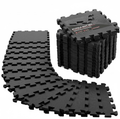 Interlocking EVA Foam Exercise Floor Mat Set for Home Gym or Garage