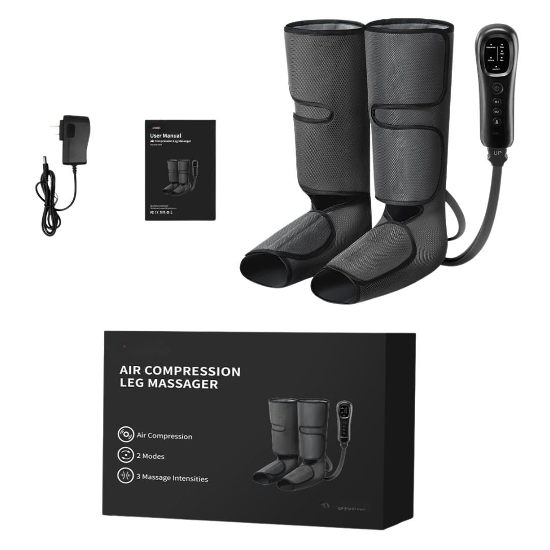 Leg Compression Massager for Feet and Calves with 2 Modes 3 Levels