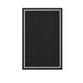 Rectangular Flat Woven Area Rug Floor Coverage with TPE Backing