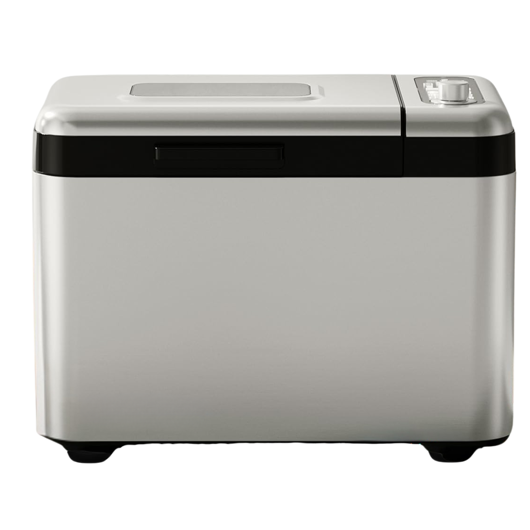 Silver Large Capacity Bread Maker Machine with 15 Programs & Timer