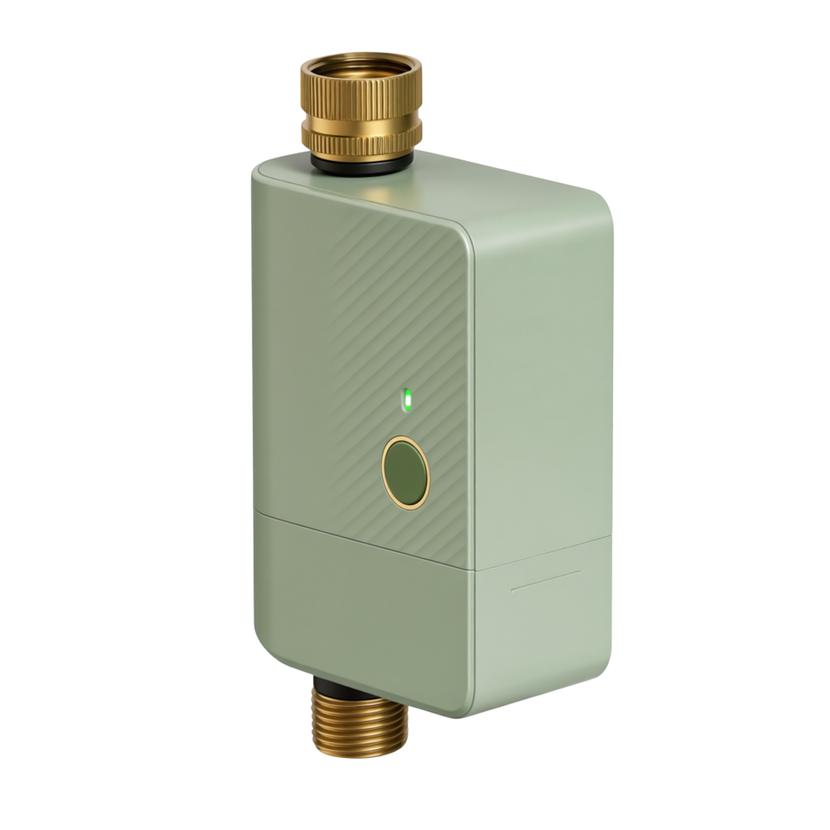 Smart Water Hose Timer with Brass Inlet Outlet and Voice Control