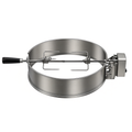 Stainless Steel Rotisserie Ring Kit for 22.5-Inch Kettle Grills