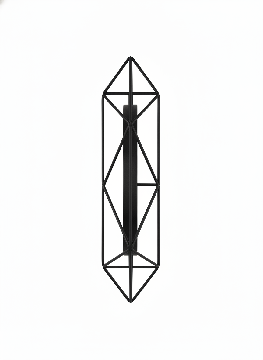 Mirrors Hexagonal Geometric Accent Mirror