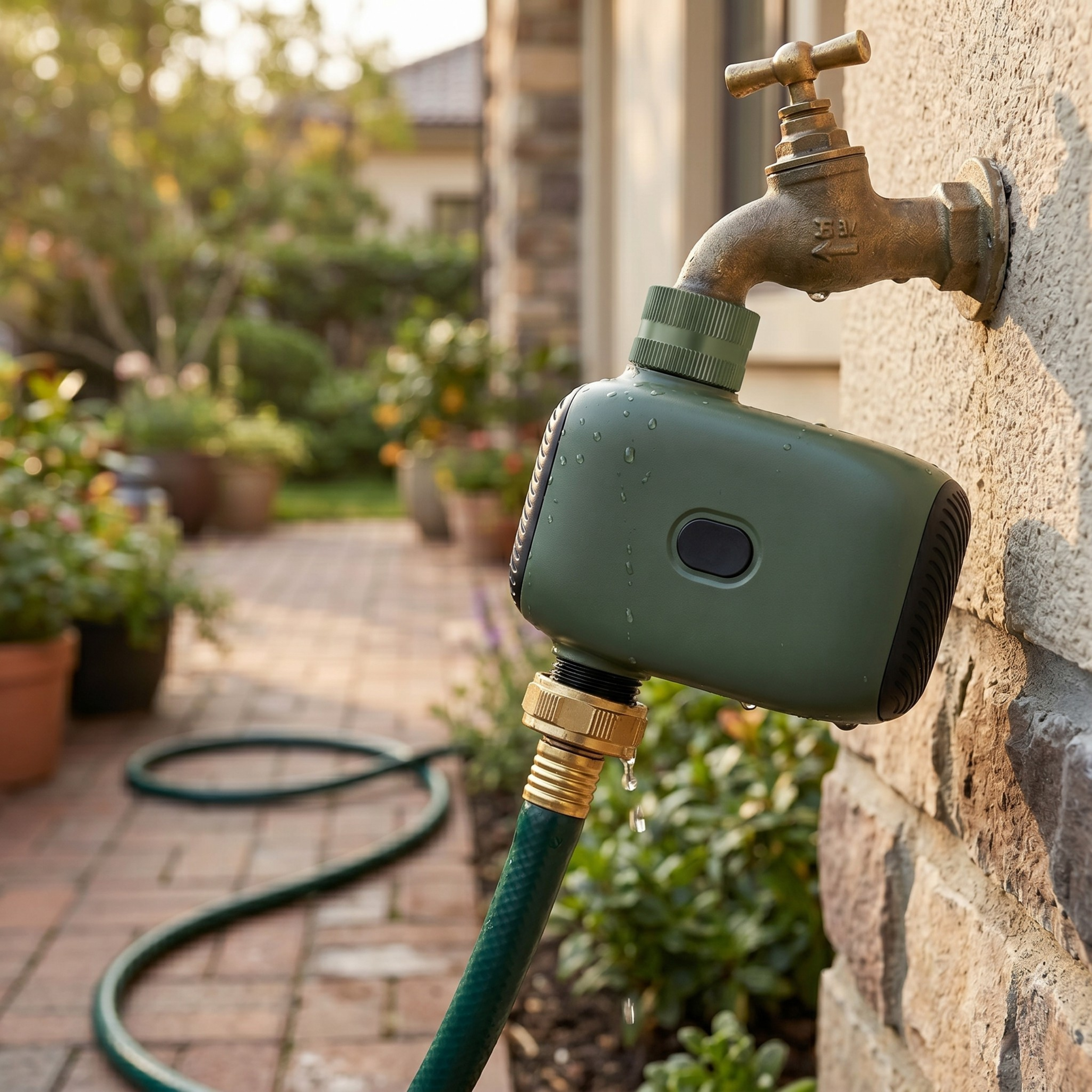 WiFi Hose Timer with Hub 2.4GHz Smart Valve for Garden Irrigation